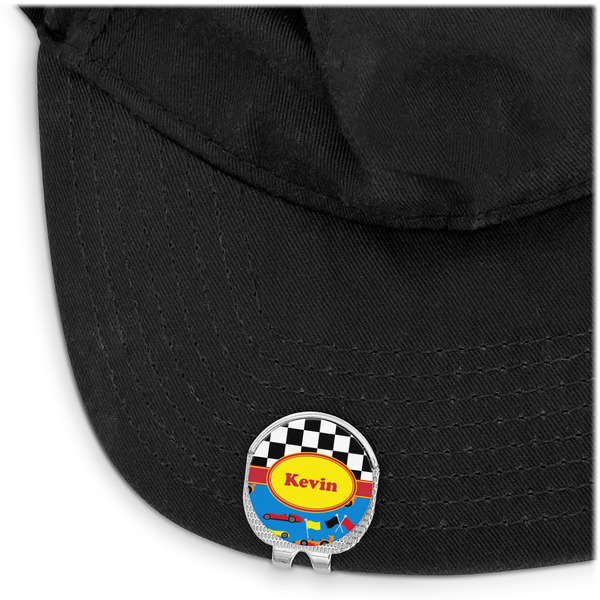 Racing Car Golf Ball Marker Hat Clip - Main