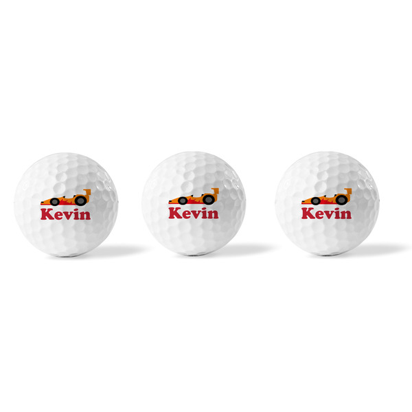 Racing Car Golf Balls - Generic - Set of 3 - APPROVAL