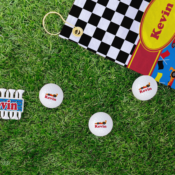 Racing Car Golf Balls - Generic - Set of 3 - LIFESTYLE