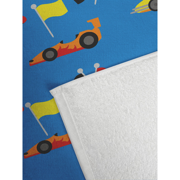 Racing Car Golf Towel - Detail
