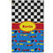 Racing Car Golf Towel (Personalized) - APPROVAL (Small Full Print)