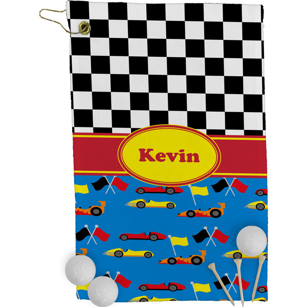 Racing Car Golf Towel (Personalized)