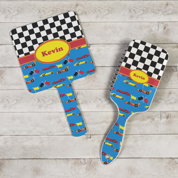 Racing Car Hand Mirrors - In Context