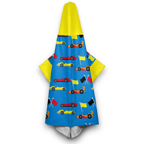 Racing Car Hooded Towel - Hanging