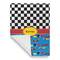 Racing Car House Flags - Single Sided - FRONT FOLDED