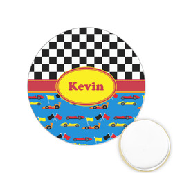 Racing Car Printed Cookie Topper - 1.25" (Personalized)