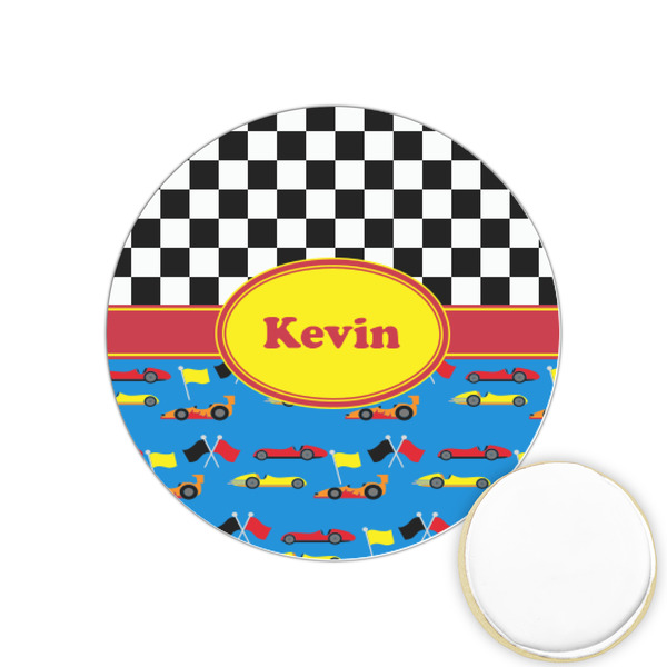 Custom Racing Car Printed Cookie Topper - 1.25" (Personalized)