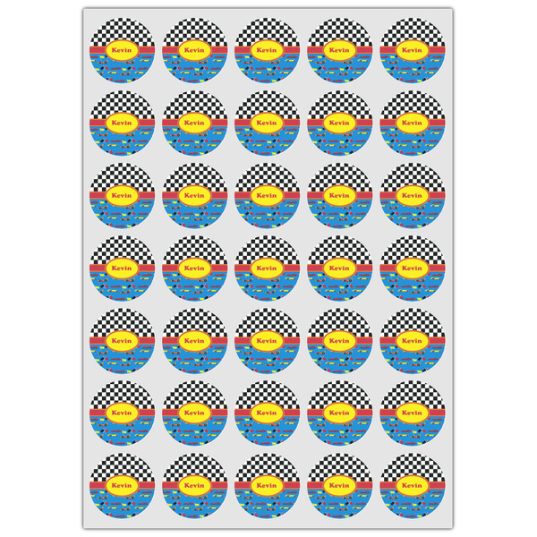 Racing Car Icing Circle - XSmall - Set of 35