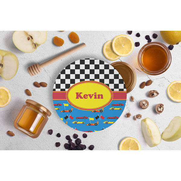 Racing Car Jar Opener - Lifestyle Image