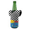 Racing Car Jersey Bottle Cooler - ANGLE (on bottle)