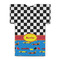 Racing Car Jersey Bottle Cooler - BACK (flat)