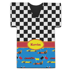 Racing Car Jersey Bottle Cooler (Personalized)