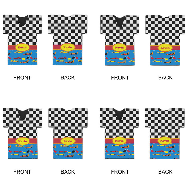 Racing Car Jersey Bottle Cooler - Set of 4 - APPROVAL
