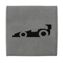 Racing Car Jewelry Gift Box - Engraved Leather Lid