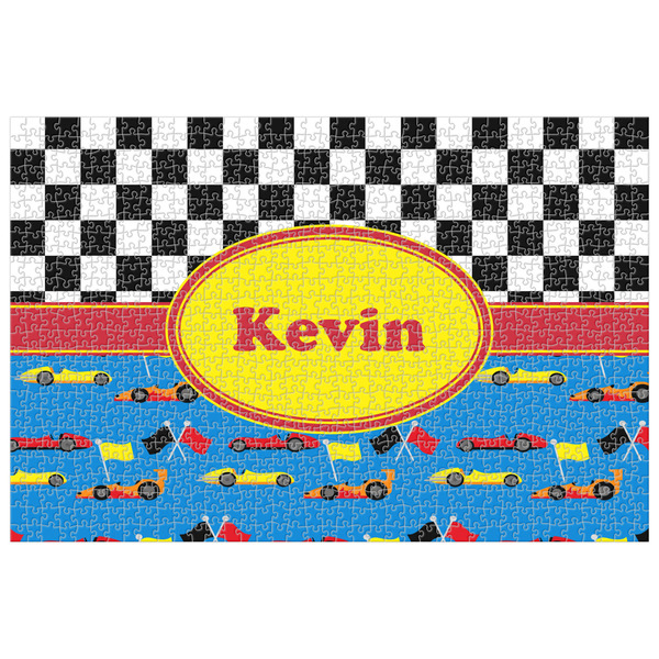 Custom Racing Car 1014 pc Jigsaw Puzzle (Personalized)