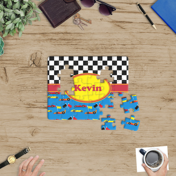 Racing Car Jigsaw Puzzle 30 Piece - In Context