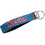 Racing Car Webbing Keychain Fob - Small (Personalized)