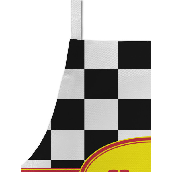 Racing Car Kid's Aprons - Detail