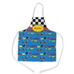 Racing Car Kid's Apron w/ Name or Text