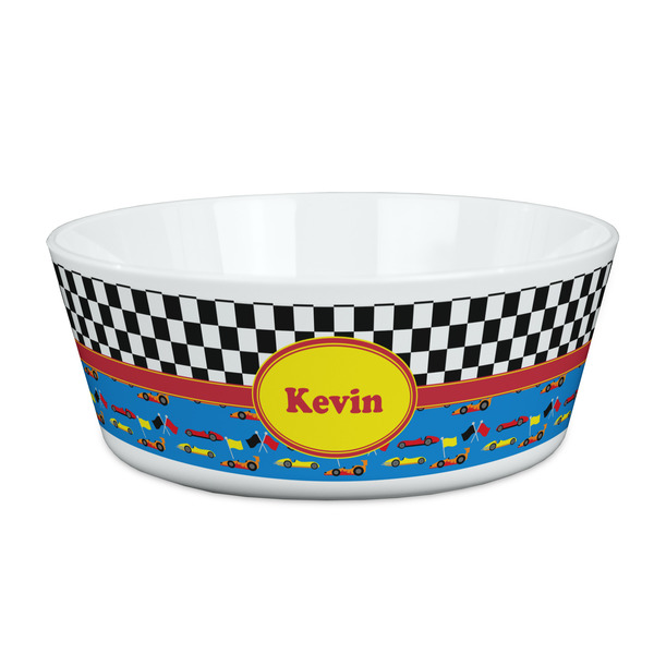 Custom Racing Car Kid's Bowl (Personalized)