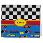 Racing Car Kitchen Towel - Poly Cotton w/ Name or Text