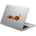 Racing Car Laptop Decal