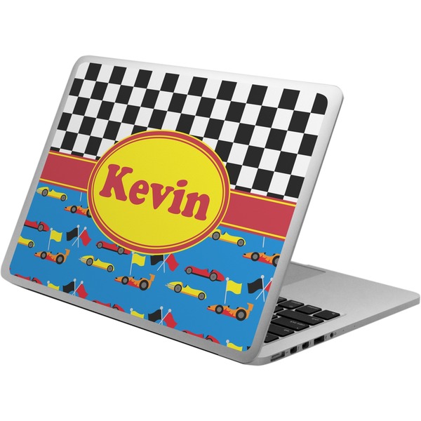 Custom Racing Car Laptop Skin - Custom Sized (Personalized)