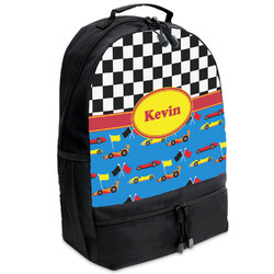 Racing Car Backpacks - Black (Personalized)