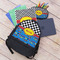 Racing Car Large Backpack - Black - With Stuff