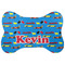 Racing Car Bone Shaped Dog Food Mat (Personalized)