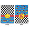 Racing Car Large Laundry Bag - Front & Back View