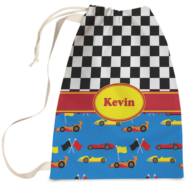 Custom Racing Car Laundry Bag (Personalized)