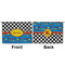 Racing Car Large Zipper Pouch Approval (Front and Back)