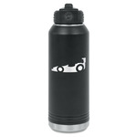 Racing Car Water Bottles - Laser Engraved - Front & Back