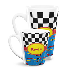 Racing Car Latte Mug (Personalized)