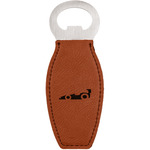 Racing Car Leatherette Bottle Opener
