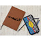 Racing Car Leather Sketchbook - Small - Single Sided - In Context