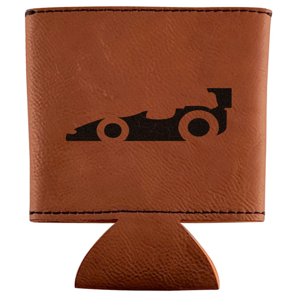 Custom Racing Car Leatherette Can Sleeve