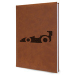 Racing Car Leatherette Journal - Large - Single Sided