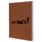 Racing Car Leatherette Journal - Large - Single Sided