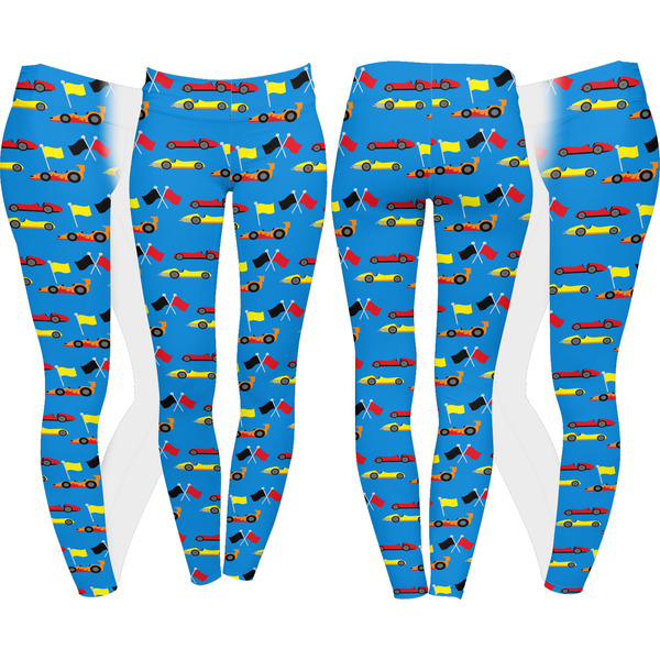 Racing Car Leggings Turn Around - Apvl