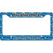 Racing Car License Plate Frame Wide