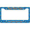 Racing Car License Plate Frame - Style B (Personalized)