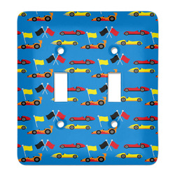 Racing Car Light Switch Cover (2 Toggle Plate)