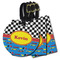 Racing Car Luggage Tags - 3 Shapes Availabel