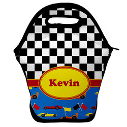 Racing Car Lunch Bag w/ Name or Text