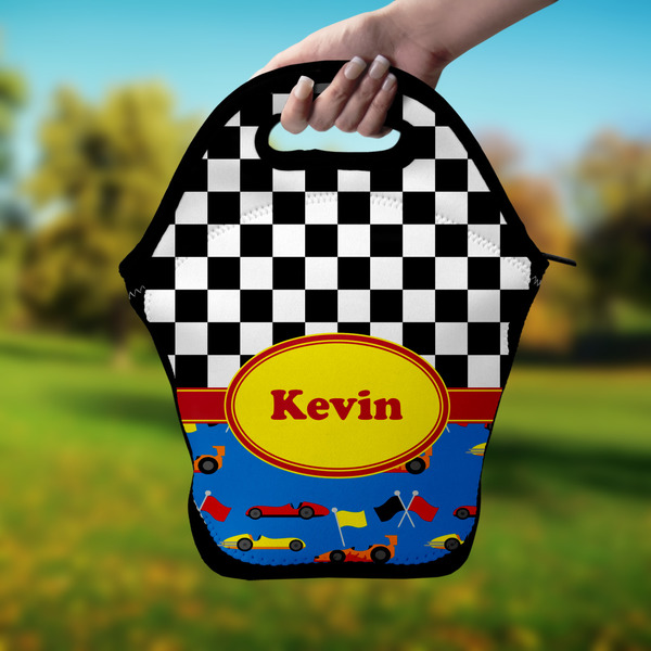 Racing Car Lunch Bag - Hand