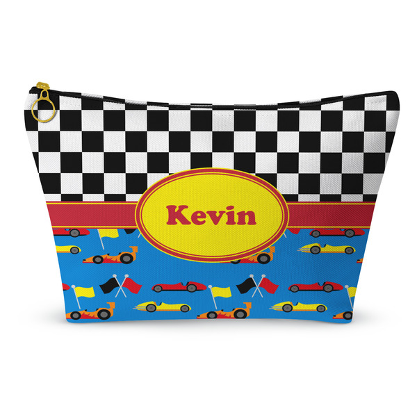 Custom Racing Car Makeup Bag - Large - 12.5"x7" (Personalized)