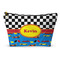 Racing Car Makeup Bag - Large - 12.5"x7" (Personalized)
