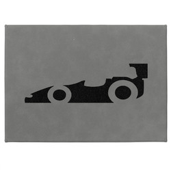 Racing Car Medium Gift Box w/ Engraved Leather Lid